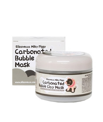 ELIZAVECCA Маска для лица ОЧИЩАЮЩАЯ/ПУЗЫРЬКОВАЯ Сarbonate Bubble Clay Mask