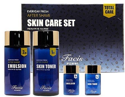 JIGOTT Подарочный набор для мужчин увлажняющий, FACIS HOMME EVERYDAY FRESH SKIN CARE 2SET