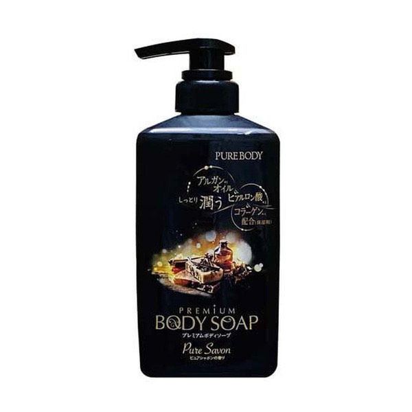 Mitsuei Гель для душа увлажняющий с ароматом дорогого мыла Pure Body Pure Savon, 500 мл
