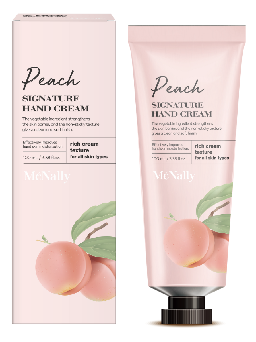 MCNALLY Крем для рук с экстрактом персика Signature Hand Cream Peach, 100 мл