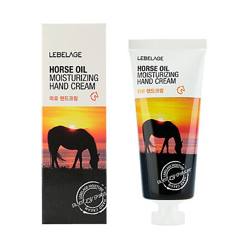 Lebelage Крем для рук с лошадиным маслом - Moisturizing hand cream horse oil, 100мл