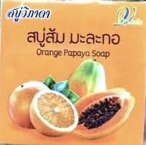 Vipada Мыло Апельсин-папайя orange papaya soap