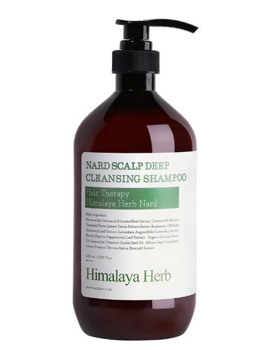 NARD Глубокоочищающий шампунь для чувствительной кожи головы SCALP DEEP CLEANSING SHAMPOO, 1000 МЛ