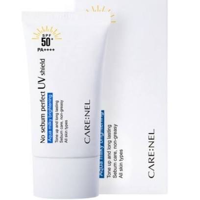 Care:Nel Крем солнцезащитный матирующий - No sebum perfect UV shield SPF 50+ / PA++++, 50мл