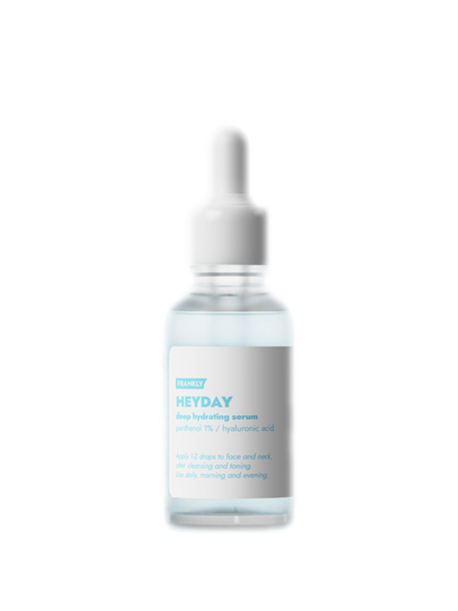 FRANKLY Увлажняющая сыворотка с Г/К и пантенолом Heyday Deep Hydrating Serum, 30 мл