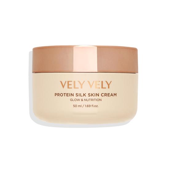 Vely Vely Протеиновый шелковый крем Protein Silk Skin Cream, 50 мл