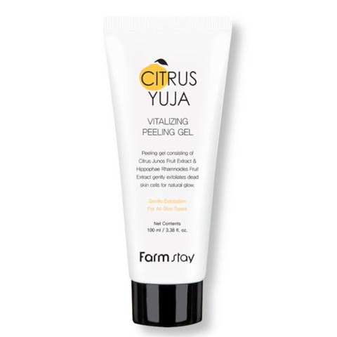 FarmStay Гель-пилинг с экстрактом юдзу CITRUS YUJA VITALIZING PEELING GEL 100 мл
