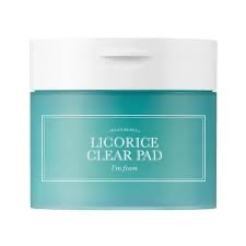 I'm from Успокаивающие тонер-пэды с 87% экстракта солодки Licorice Clear Pad 200ml (60шт)