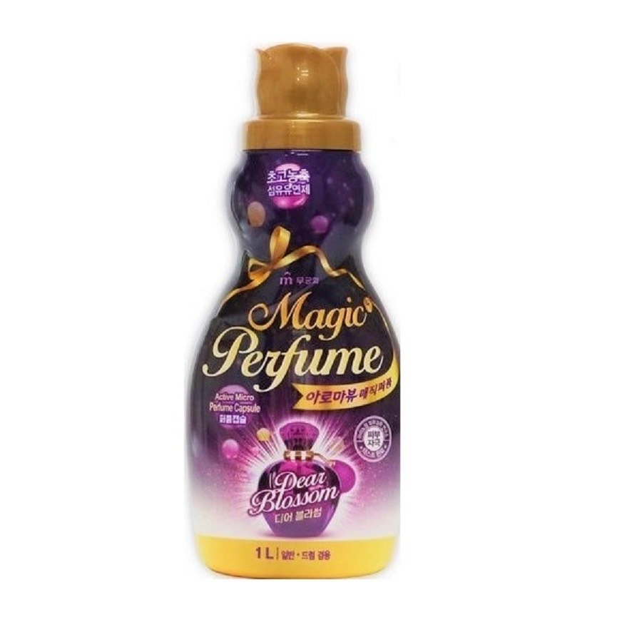 Mukunghwa Кондиционер для белья и одежды «белые цветы» - Aroma viu magic perfume softner, 1л