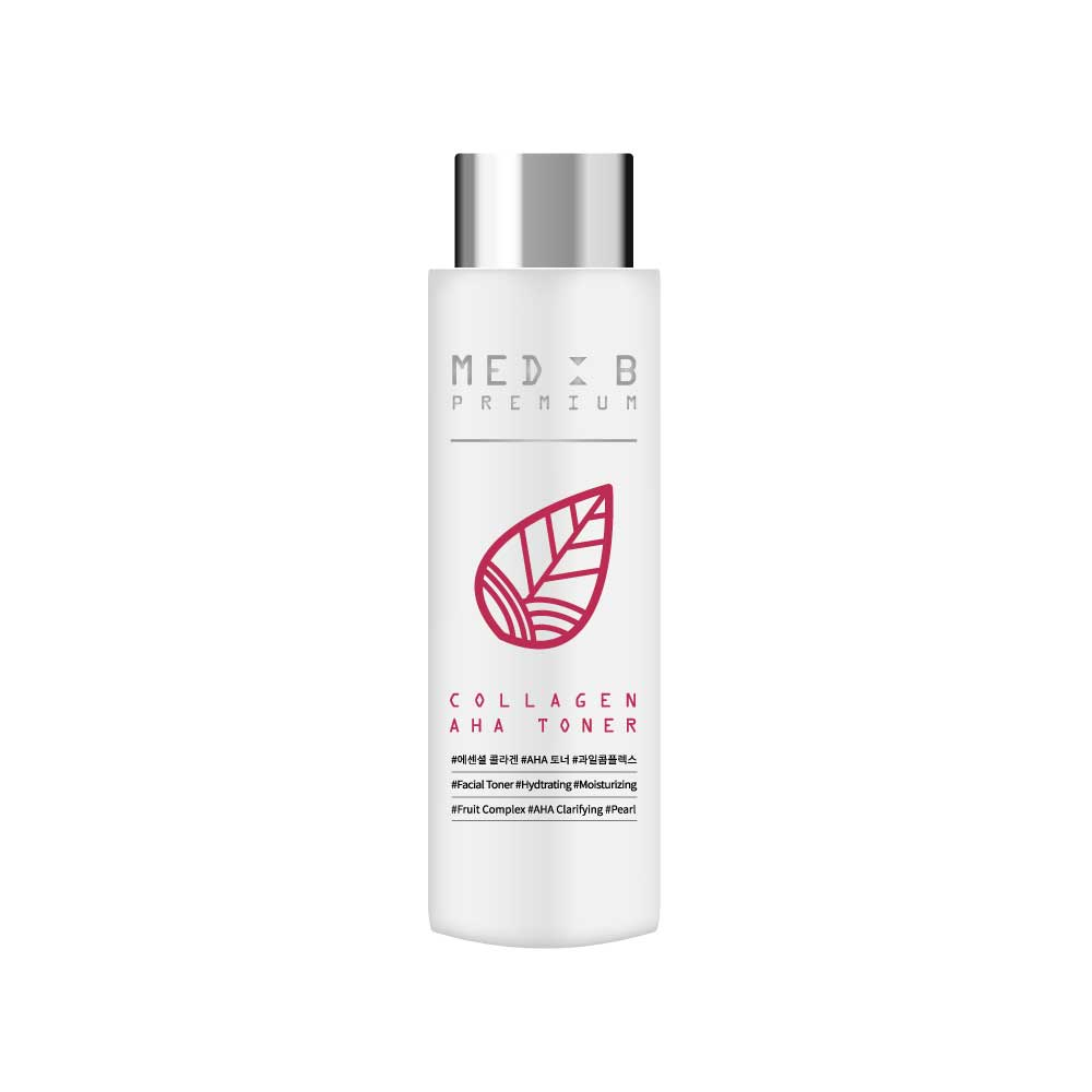 MED B Тоник для лица премиум КОЛЛАГЕН / AHA КИСЛОТЫ Premium Collagen AHA Toner, 200 мл