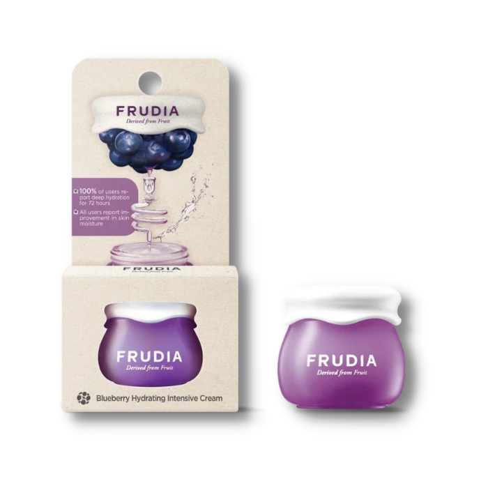 Frudia Крем для лица интенсивно увлажняющий с черникой (маленький)- Blueberry hydrating 10 гр