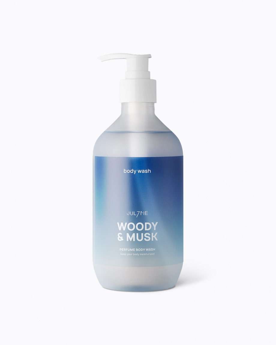 JUL7ME Perfume Body Wash Woody & Musk Парфюмированный гель для душа, 500мл