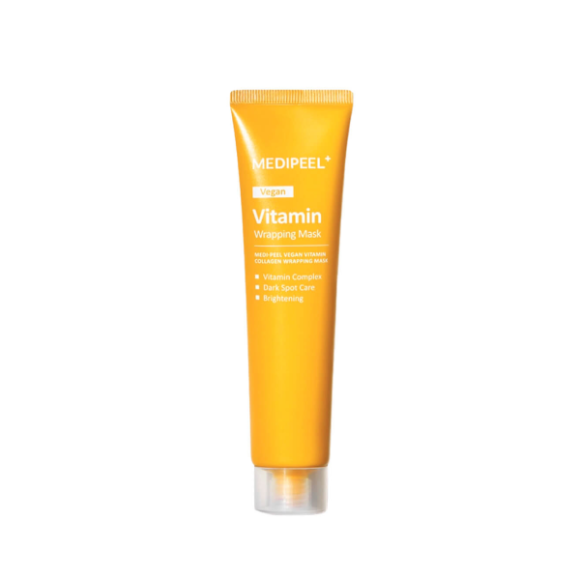 MEDI-PEEL Витаминная маска-плёнка для ровного тона кожи VEGAN VITAMIN COLLAGEN WRAPPING MASK, 70 мл