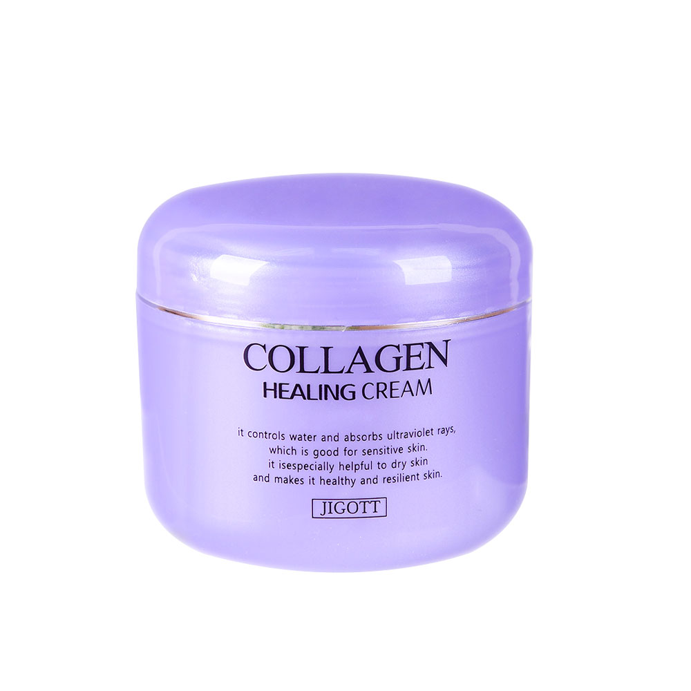 JIGOTT Крем для лица с Коллагеном COLLAGEN Healing Cream, 100 мл