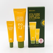 BERGAMO ОСВЕТЛЯЮЩИЙ КРЕМ ДЛЯ КОЖИ ВОКРУГ ГЛАЗ НАБОР VITA SHINE DARK SPOT EYE CREAM+ SERUM 50G+10G