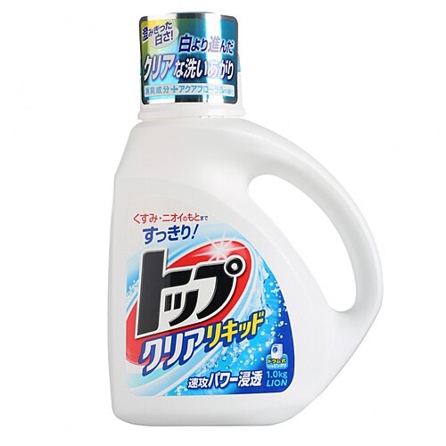 LION Средство жидкое для стирки белья - Top clear liquid, 900мл