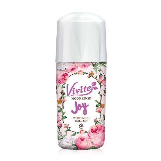 Vivite Дезодорант Roll On Mood Sense Whitening Pink, 45мл