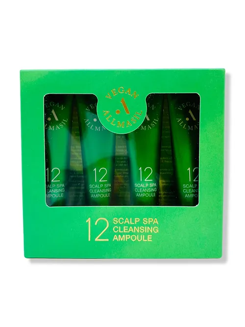 AllMasil Vegan 12 Sсalp Spa Cleansing Ampoule Ампула для очищения кожи головы, 15 мл