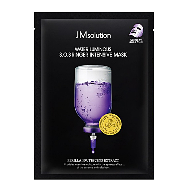 JM SOLUTION Тканевая маска интенсивно увлажняющая Water Luminous S.O.S. Ringer Intensive Mask