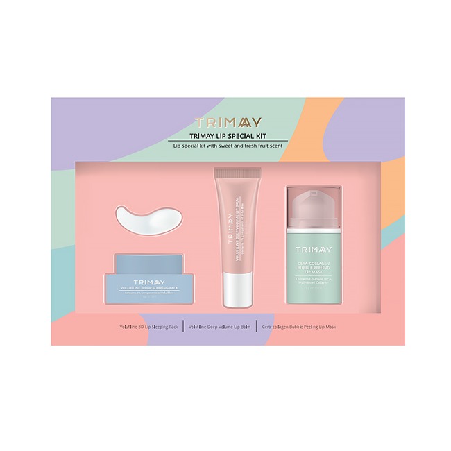 TRIMAY Набор средств для ухода за губами Lip Special KIT(10 мл+15 мл+15 мл)