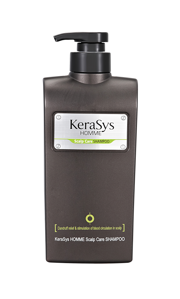 KeraSys Шампунь для волос мужской для лечения сухой кожи головы - Homme scalp care, 550мл