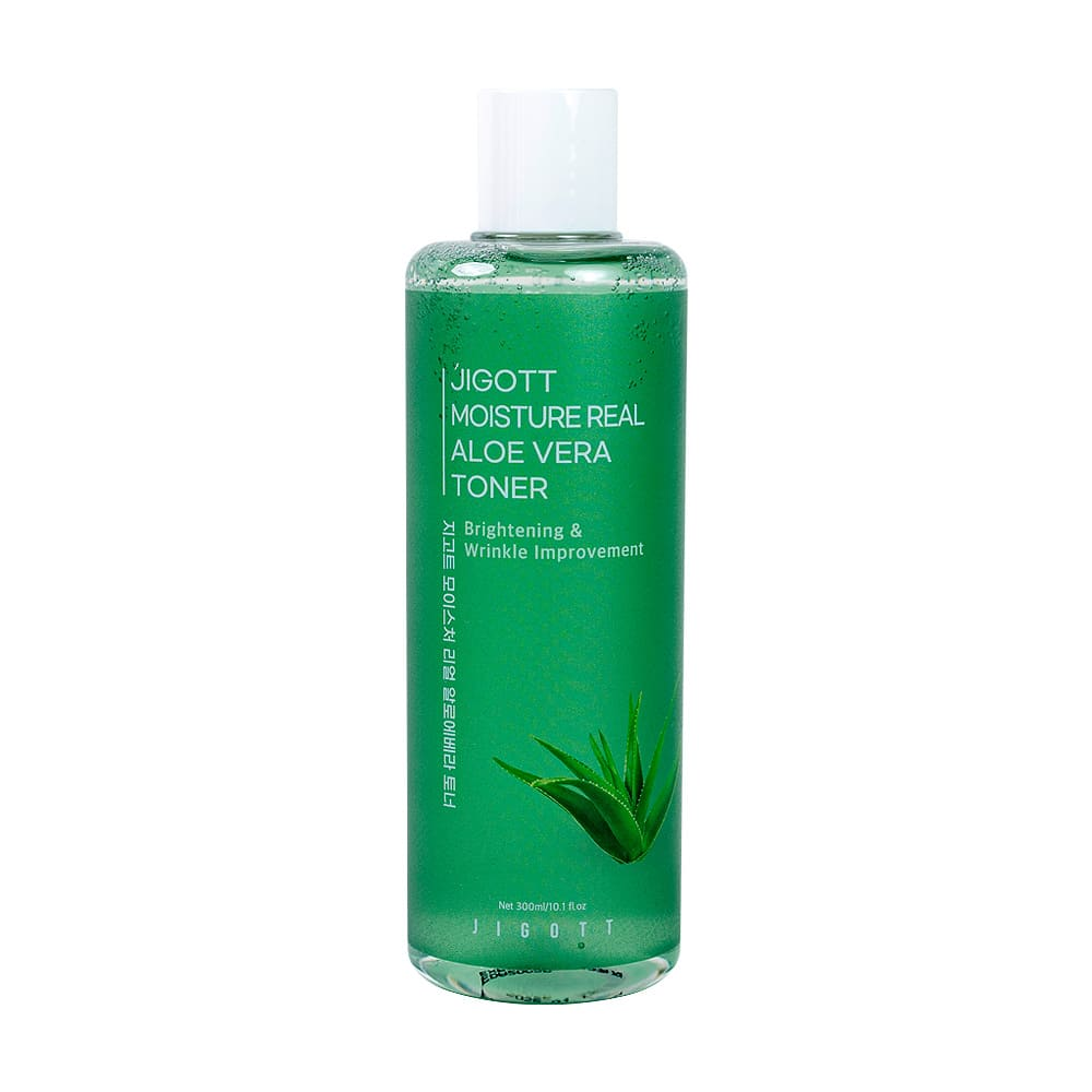 JIGOTT Тонер для лица АЛОЕ Moisture Real Aloe Vera Toner, 300 мл