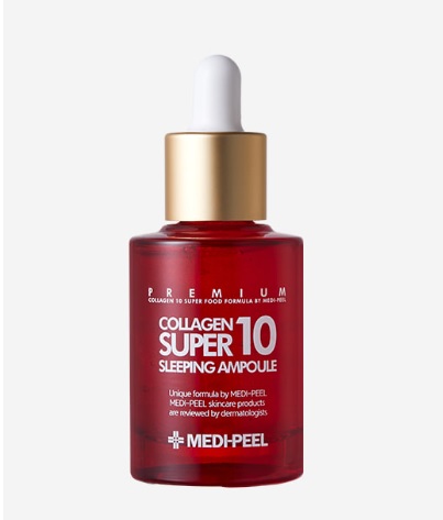 MEDI-PEEL Ночная ампула с коллагеном Collagen Super 10 Sleeping ampoule, 30мл